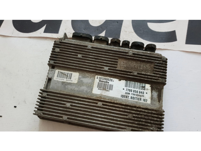 Блок управления двигателя S101200026A, S101200026   Renault Clio I