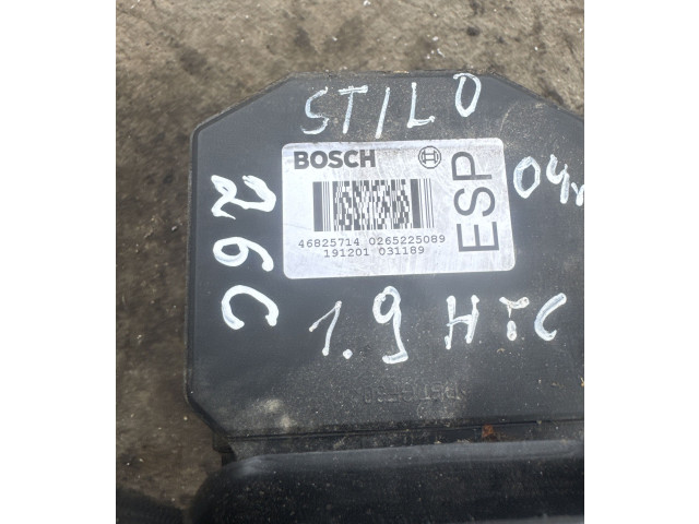 Блок АБС 0265225089, 46825714   Fiat  Stilo   -  года