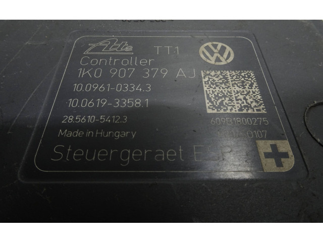 Jednotka ABS 1K0614517AT, 1K0907379AJ   Audi A3 S3 A3 Sportback 8P 2011