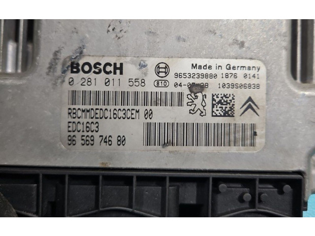 Řídící jednotka 0281011558, IMPRK1419404   Peugeot 407 2004