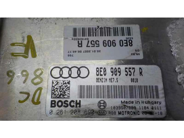 Блок управления двигателя 8E0909557RX, 8E0909557R   Audi A4 Allroad