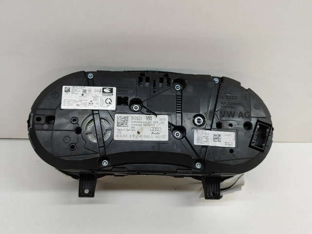 Панель приборов 8V0920950, A2C16573500   Audi A3 S3 8V       