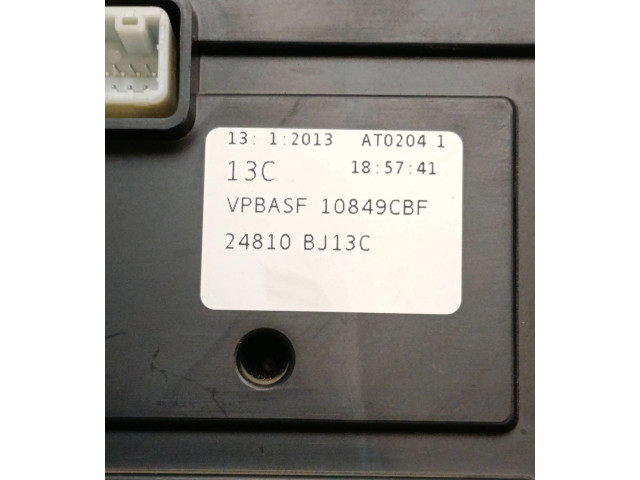 Přístrojová deska  Nissan NV200 2012 24810BJ13C, 10849CBF  