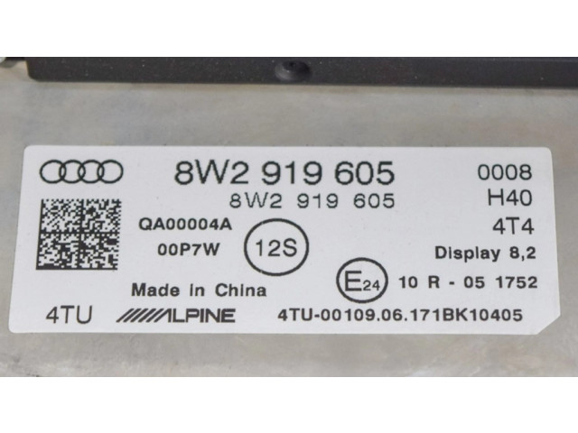 Дисплей    8W2919605, 10R051752   Audi A4 S4 B9