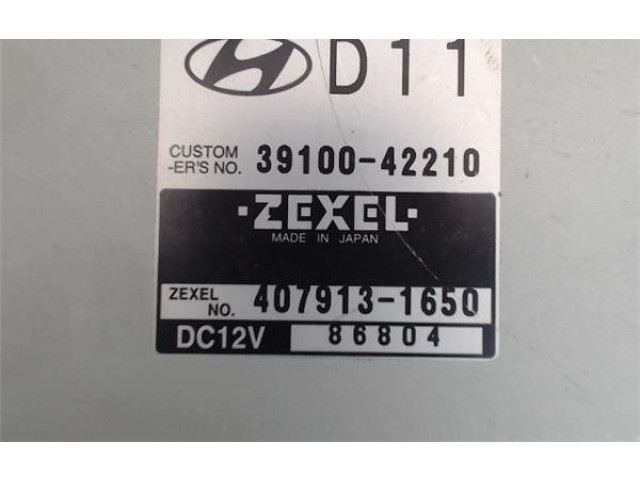 Řídící jednotka 3910042210, 4079131650   Hyundai H-100 1998