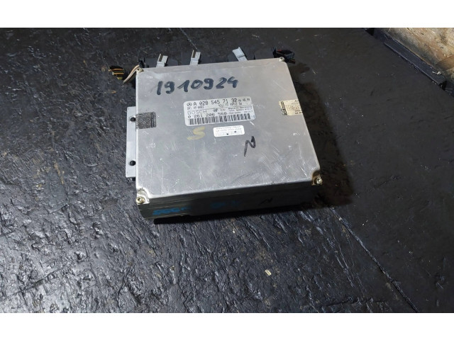 Блок управления двигателя A0285457132, 0261206568   Mercedes-Benz C W202