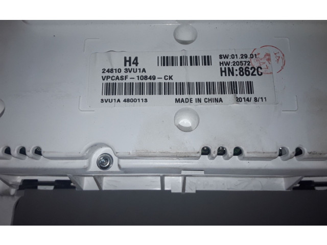 Přístrojová deska  Nissan Note (E12) 2015 248103VU1A  