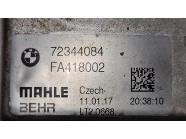 Интеркулер  72344084, FA418002   BMW 5 G30 G31 3.0