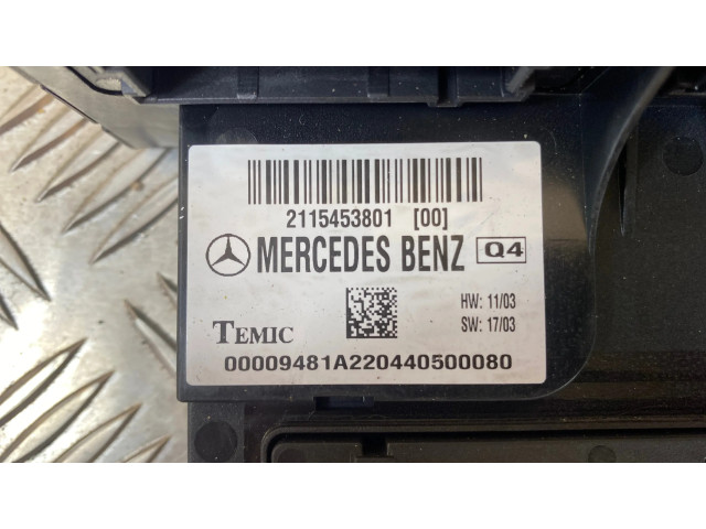   Pojistková skříňka 2115453801   Mercedes-Benz E W211 2004