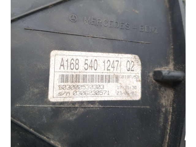 Přístrojová deska  Mercedes-Benz A W168 1997 A1685401247, 503000530303  