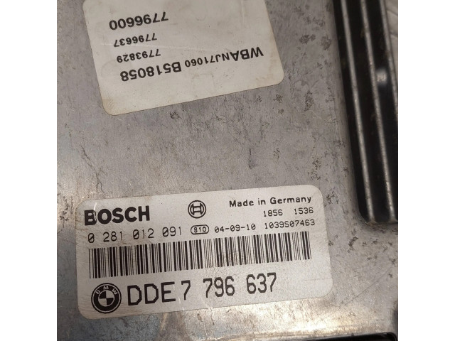 Řídící jednotka 7796637   BMW 5 E60 E61 2005