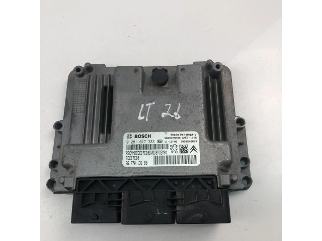 Řídící jednotka 9677013180, 0281017333   Peugeot 207 CC 2007