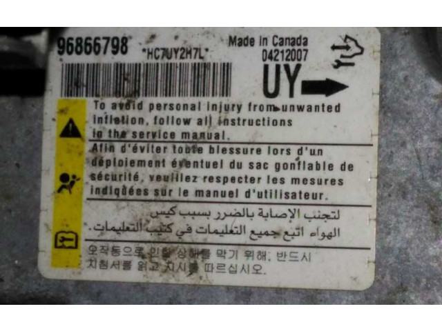 Блок подушек безопасности 96866798   Opel Antara