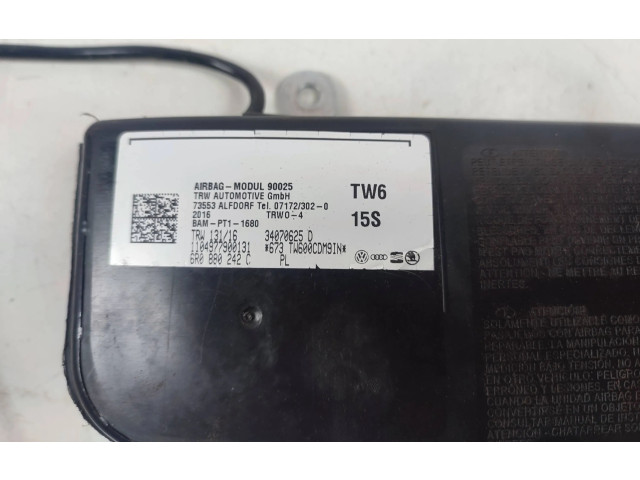 Подушка безопасности в сиденье 6R0880242C, 34070625D   Volkswagen Caddy