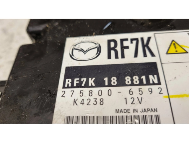 Блок управления двигателя 2758006592, RF7K   Mazda 6