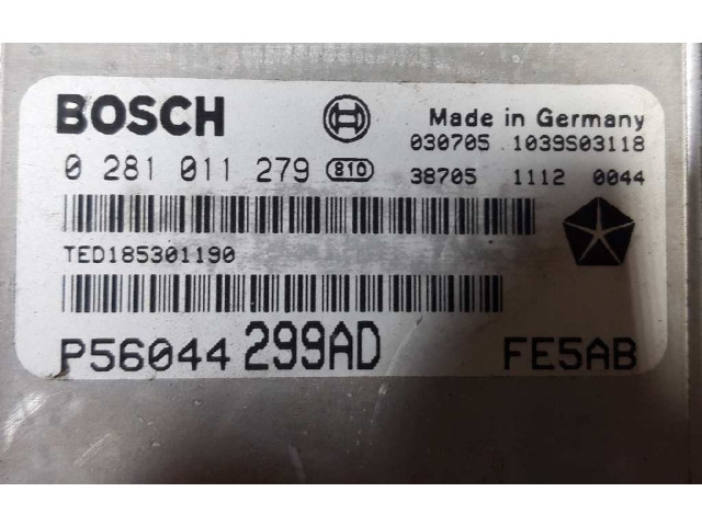 Блок подушек безопасности 56044299AD, 0281011279   Jeep Cherokee III KJ