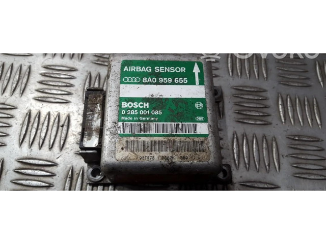 Блок подушек безопасности 8a0959655, 0285001085   Audi 80 90 S2 B4