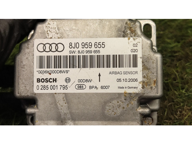 Блок подушек безопасности 8J0959655, 0285001795   Audi TT TTS Mk2