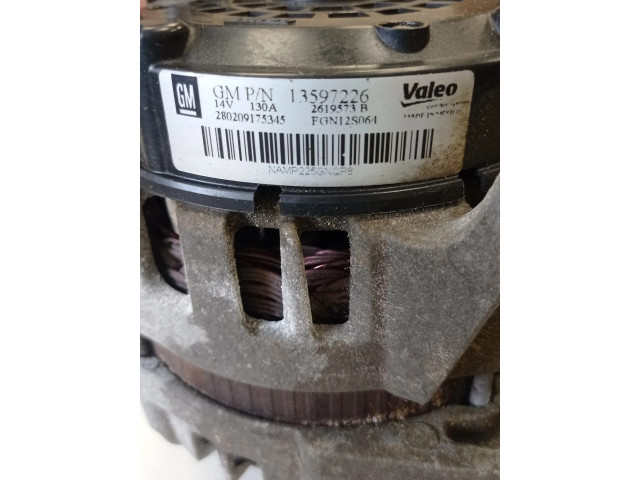 Генератор 13597226, 2619573   Buick Encore I 1.4     