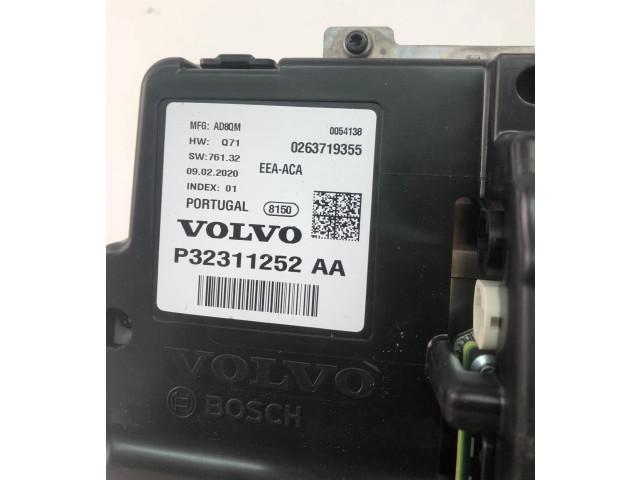 Přístrojová deska  Volvo XC60 2019 P32311252AA  