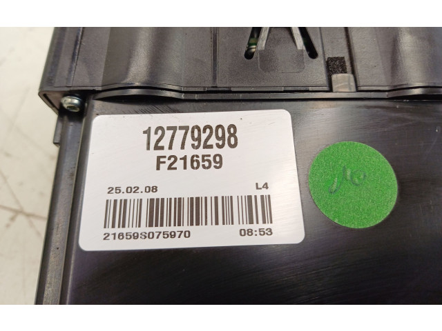Блок управления климат-контролем 12779298   Saab 9-5
