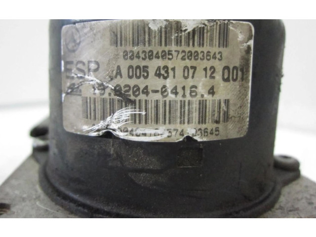 Jednotka ABS A0054310712Q01   Mercedes-Benz C W203 