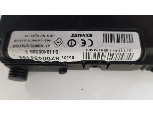 Блок комфорта 8200433198, S118400260F   Renault Scenic II -  Grand scenic II   