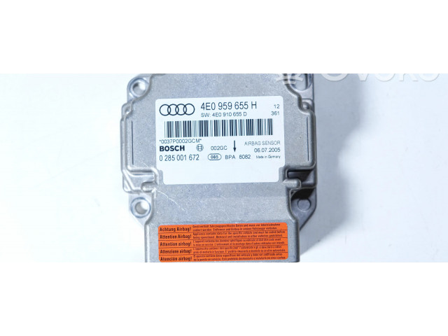 Блок подушек безопасности 4E0959655H   Audi A8 S8 D3 4E