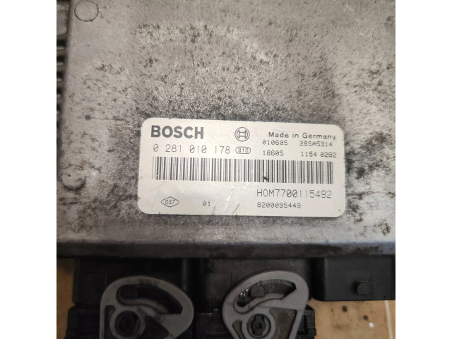 Блок управления двигателя 8200095449, HOM7700115492   Renault Espace III
