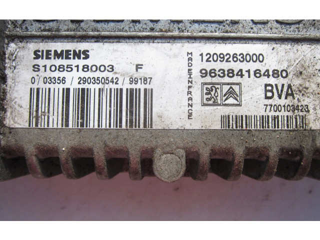 Блок управления коробкой передач 9638416480, S108518003F   Peugeot 406