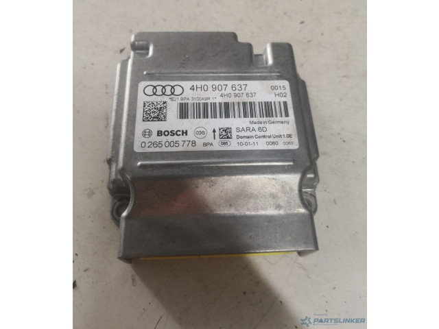 Блок подушек безопасности 4h0907637   Audi A8 S8 D4 4H