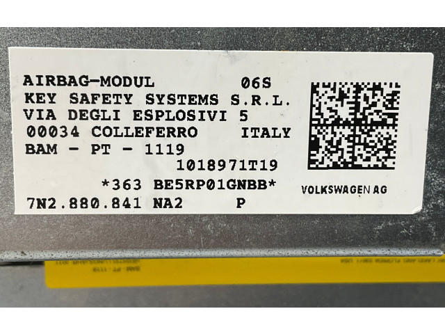 Подушка безопасности для колен 7N880841   Seat Alhambra (Mk2)