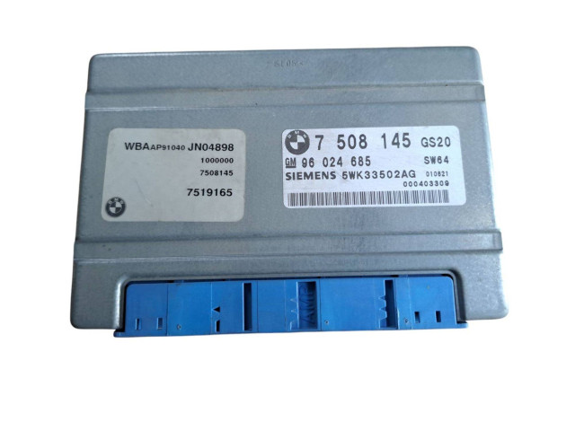 Блок управления коробкой передач 7508145, 96024685   BMW 3 E46
