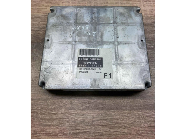 Řídící jednotka 896610F010, MB1758006463   Toyota Corolla Verso AR10 2004
