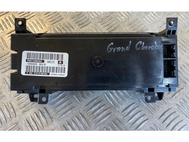 Блок управления климат-контролем P55115903AC, 12202829   Jeep Grand Cherokee (WJ)