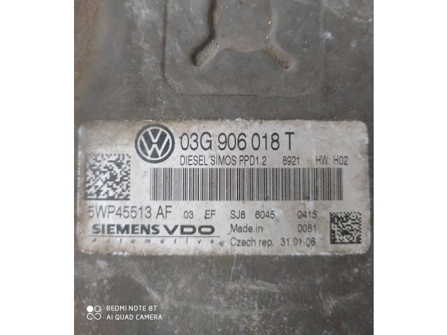 Řídící jednotka 03G906021NK, 0281013440   Volkswagen PASSAT B6 2008
