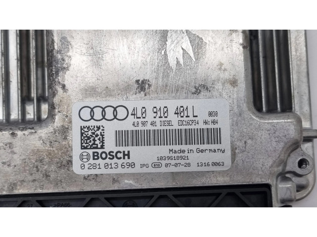 Блок управления двигателя 4L0910401L, 4L0907401   Audi Q7 4L