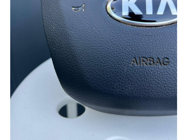 Подушка безопасности водителя 569001W100HU, 1W56900030   KIA Rio
