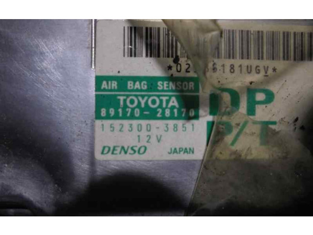 Блок подушек безопасности 8917028170   Toyota Previa (XR30, XR40) II