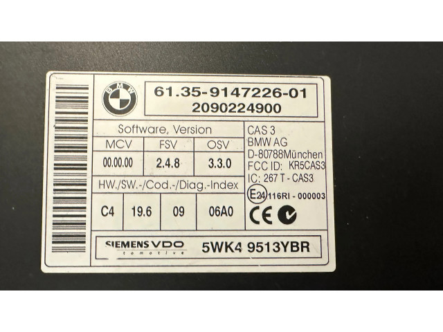 Řídící jednotka 9147226, 2090224900   BMW 1 E81 E87 2008