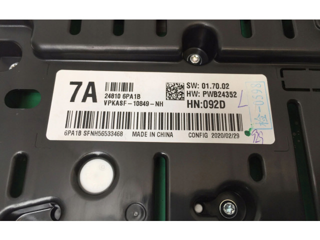 Přístrojová deska  Nissan Juke II F16 2021 248106PA1B  