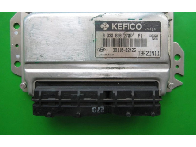 Блок управления двигателем Блок управления 39110-02425, 9030930270F   Hyundai Getz