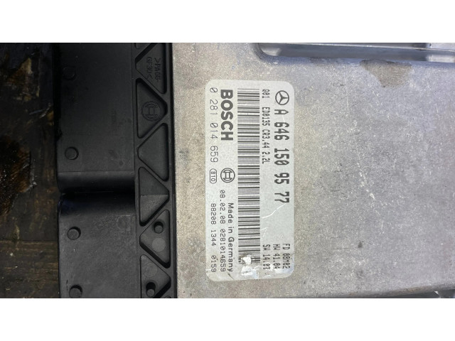 Блок управления двигателя A6461509577, 0281014659   Mercedes-Benz CLK A209 C209