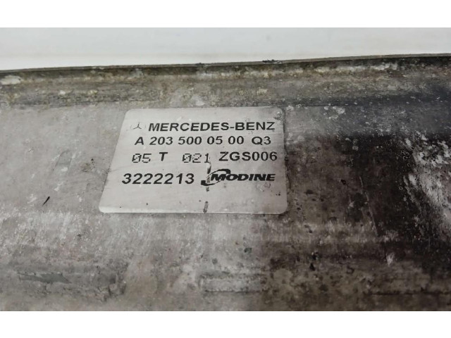 Интеркулер  A2035000500   Mercedes-Benz C W203 