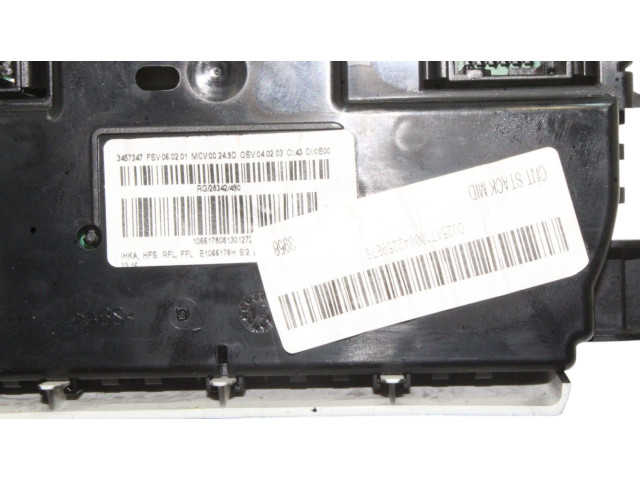 Блок управления климат-контролем 3457347   Mini One  Cooper Coupe R56