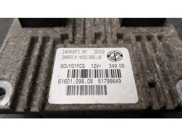 Řídící jednotka 51798649, 6160109808   Chrysler Voyager 2002
