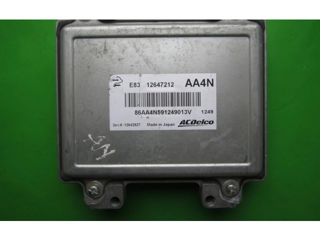 Řídící jednotka 12647212, AA4N   Opel Astra J 2012
