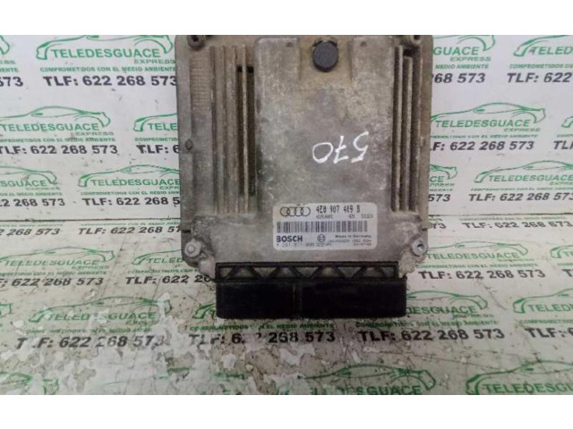 Блок управления двигателем ECU 0281011099   Audi A8 S8 D3 4E