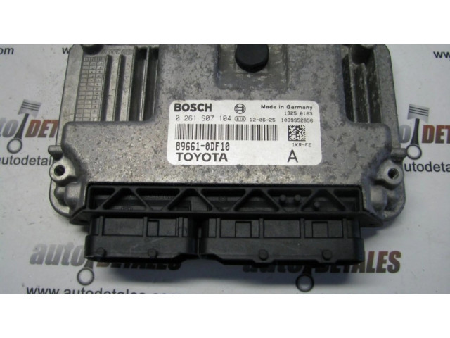 Блок управления двигателя 0261S07104, 896610DF10   Toyota Yaris