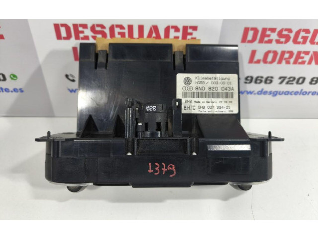 Блок управления климат-контролем 8N0820043A   Audi TT Mk1